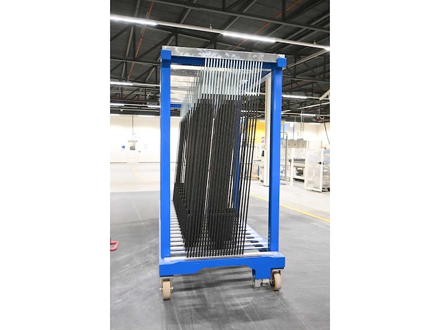 Dpe 20-delige scc mobiele glas transportwagen (c) - afbeelding 6 van  6