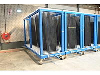Dpe 20-delige scc mobiele glas transportwagen (c) - afbeelding 1 van  4