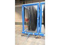 Dpe 20-delige scc mobiele glas transportwagen (c) - afbeelding 3 van  4