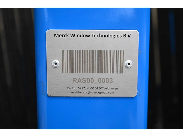 Dpe 20-delige scc mobiele glas transportwagen (c) - afbeelding 4 van  4