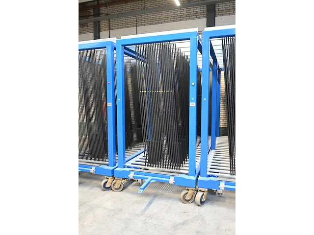Dpe 20-delige scc mobiele glas transportwagen (c) - afbeelding 2 van  4