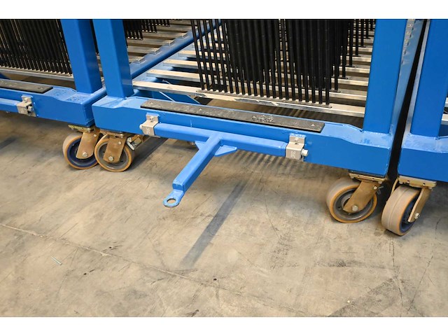 Dpe 20-delige scc mobiele glas transportwagen (c) - afbeelding 3 van  4