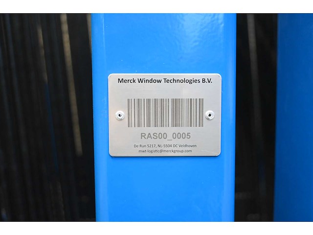 Dpe 20-delige scc mobiele glas transportwagen (c) - afbeelding 4 van  4