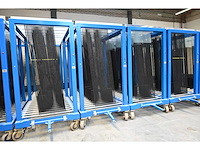 Dpe 20-delige scc mobiele glas transportwagen (c) - afbeelding 1 van  4