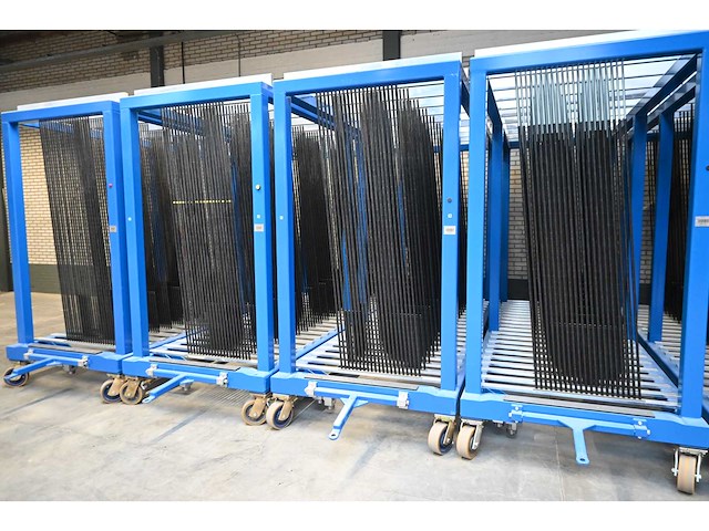 Dpe 20-delige scc mobiele glas transportwagen (c) - afbeelding 2 van  4