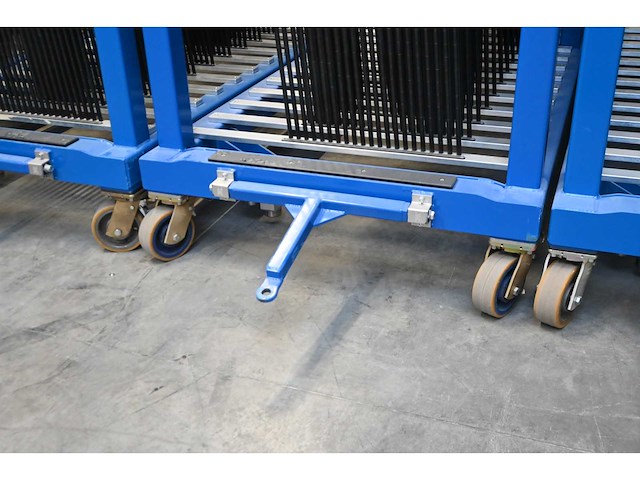 Dpe 20-delige scc mobiele glas transportwagen (c) - afbeelding 3 van  4