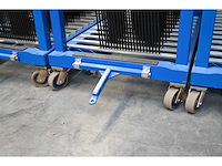 Dpe 20-delige scc mobiele glas transportwagen (c) - afbeelding 3 van  4