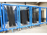 Dpe 20-delige scc mobiele glas transportwagen (c) - afbeelding 1 van  4