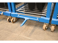 Dpe 20-delige scc mobiele glas transportwagen (c) - afbeelding 3 van  4