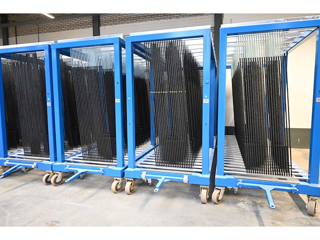 Dpe 20-delige scc mobiele glas transportwagen (c) - afbeelding 2 van  4