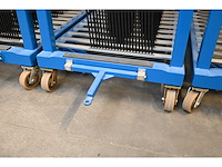 Dpe 20-delige scc mobiele glas transportwagen (c) - afbeelding 3 van  4