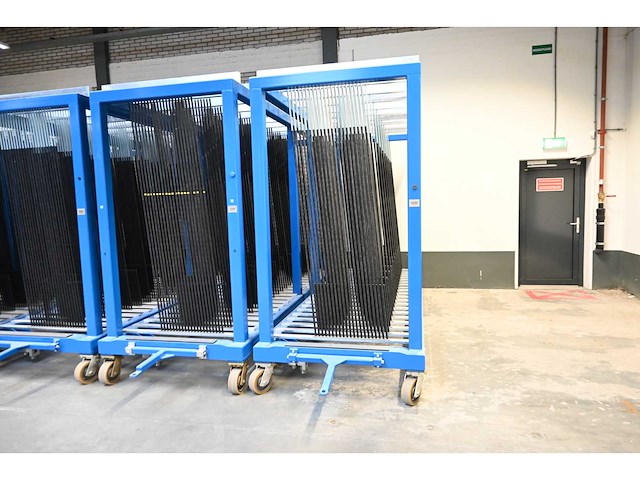 Dpe 20-delige scc mobiele glas transportwagen (c) - afbeelding 2 van  5