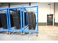 Dpe 20-delige scc mobiele glas transportwagen (c) - afbeelding 2 van  5