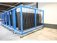 Dpe 20-delige scc mobiele glas transportwagen (c) - afbeelding 4 van  5