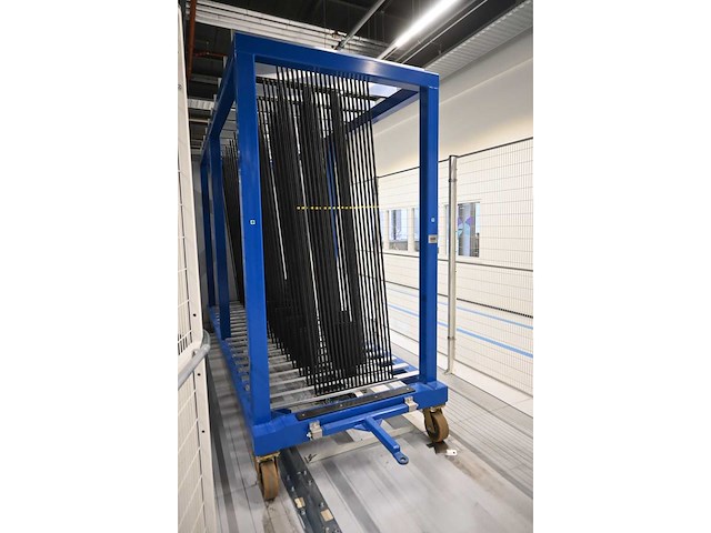 Dpe 20-delige scc mobiele glas transportwagen (c) - afbeelding 3 van  7