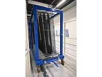 Dpe 20-delige scc mobiele glas transportwagen (c) - afbeelding 3 van  7