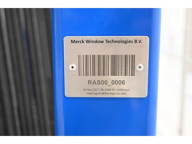 Dpe 20-delige scc mobiele glas transportwagen (c) - afbeelding 7 van  7