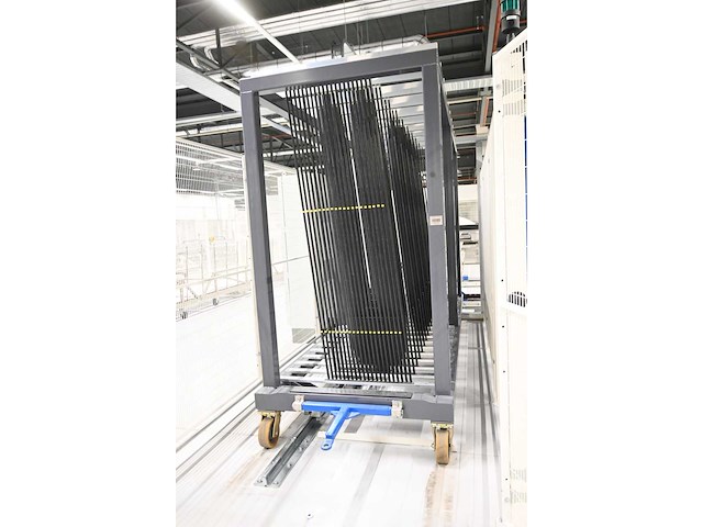 Dpe 20-delige scc mobiele glas transportwagen (c) - afbeelding 2 van  6