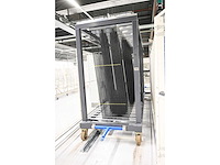 Dpe 20-delige scc mobiele glas transportwagen (c) - afbeelding 2 van  6