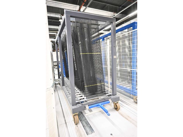 Dpe 20-delige scc mobiele glas transportwagen (c) - afbeelding 3 van  6