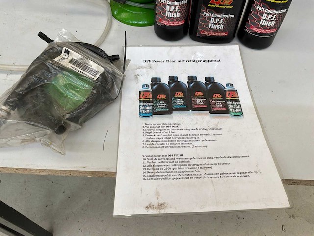 Dpf power clean met reiniger apparaat - afbeelding 4 van  4