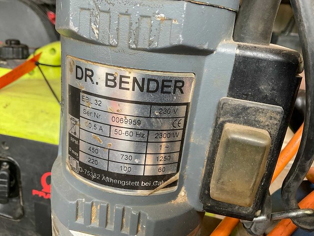 Dr. bender ebl32 diamant-/kernboormachine - afbeelding 3 van  3