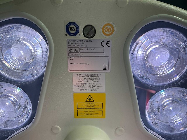 Dr. mach led-3 operatielamp - afbeelding 8 van  8