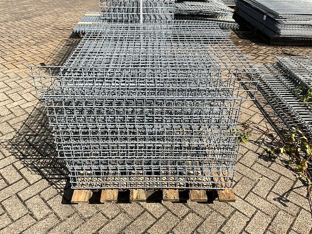Draad korf galvan (1000x990mm) (5x) - afbeelding 3 van  3