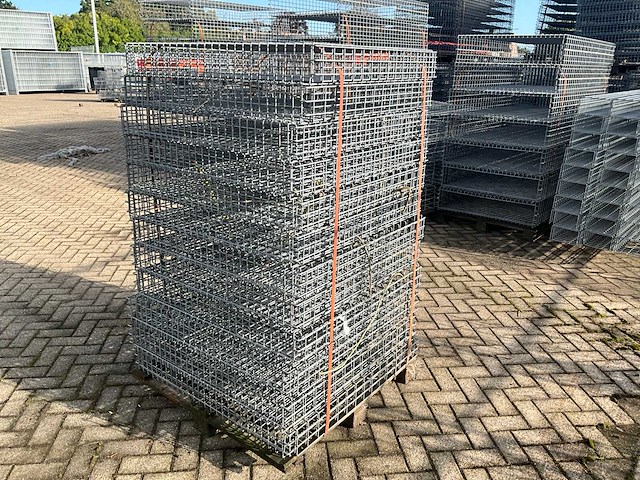 Draad korf galvan (1010x1000mm) (10x) - afbeelding 4 van  4