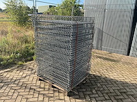 Draad korf galvan (1010x1000mm) (12x) - afbeelding 3 van  4