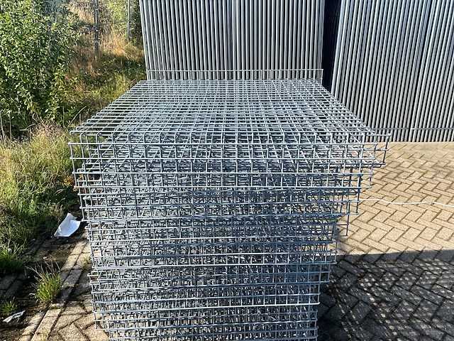 Draad korf galvan (1020x990mm) (10x) - afbeelding 4 van  5
