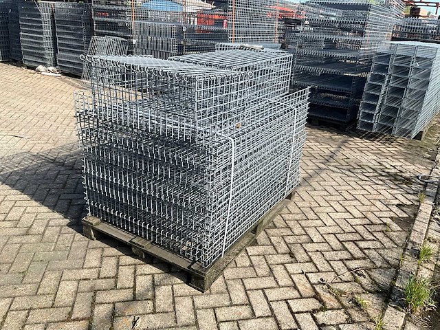 Draad korf galvan (1500x1000mm) (6x) - afbeelding 4 van  5