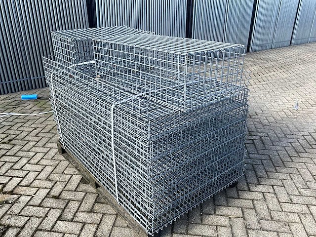 Draad korf galvan (1500x1000mm) (6x) - afbeelding 5 van  5