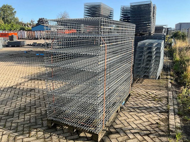Draad korf galvan (2020x1000mm) (9x) - afbeelding 3 van  4