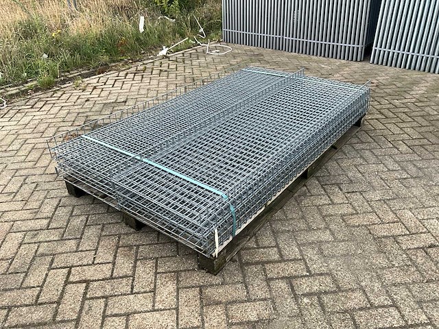 Draad korf galvan (2155x600mm) (12x) - afbeelding 2 van  5