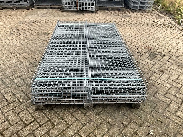 Draad korf galvan (2155x600mm) (12x) - afbeelding 4 van  5