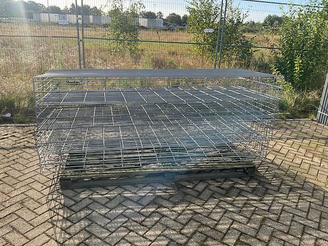 Draad korf galvan (2510x1020mm) (4x) - afbeelding 1 van  4