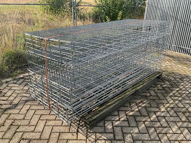 Draad korf galvan (2510x1020mm) (4x) - afbeelding 2 van  4