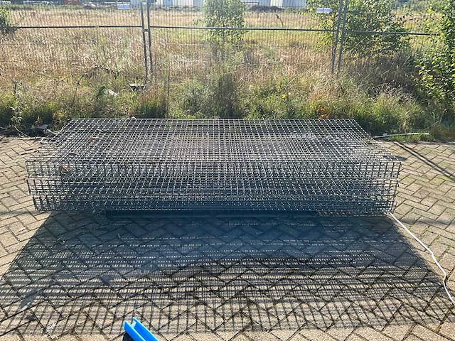 Draad korf galvan (2755x1085mm) (3x) - afbeelding 1 van  5