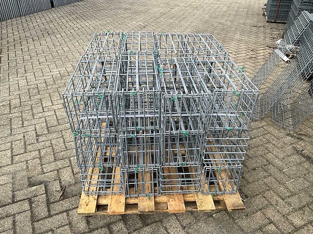 Draad korf galvan (515x240mm) (12x) - afbeelding 1 van  4