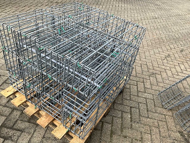 Draad korf galvan (515x240mm) (12x) - afbeelding 2 van  4
