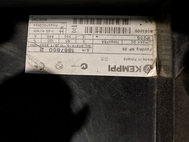 Draadaanvoer unit mf29 5kg basic, kemppi, draadaanvoer voor fastmig mf29, 2011 - afbeelding 4 van  7