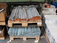 Draadeinden in diverse maten en uitvoeringen w.o. m12, m16 en m20 op 8 pallets. - afbeelding 5 van  5