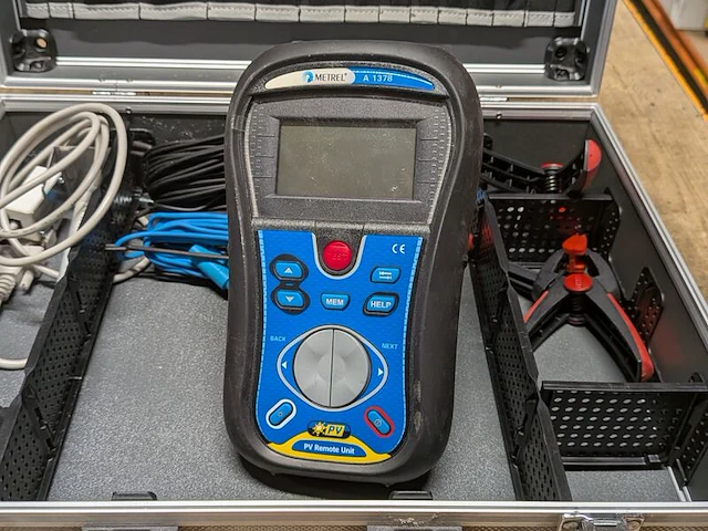Draadloos meetinstrument, metrel, a1378 eurotestpv remote unit - afbeelding 3 van  5