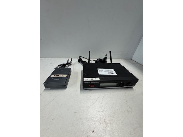 Draadloos microfoonsysteem sennheiser, xs wireless - afbeelding 2 van  5