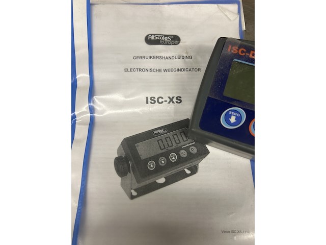 Draadloos statisch asweegsysteem, all scales, wawm-rf, blauw - afbeelding 5 van  10