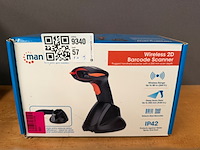 Draadloze 2d barcodescanner, manhattan - afbeelding 1 van  2