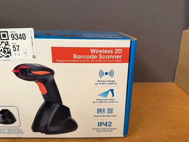 Draadloze 2d barcodescanner, manhattan - afbeelding 2 van  2