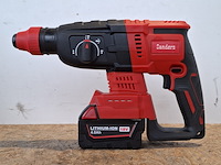 Draadloze breekhamer, rood - afbeelding 1 van  12