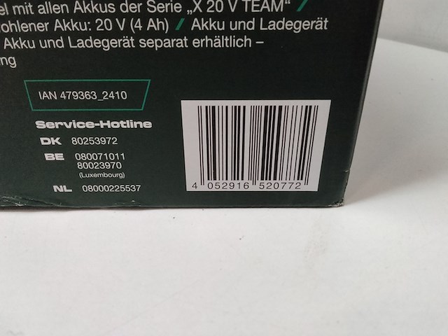 Draadloze compressor en luchtpomp excl. accu parkside - afbeelding 3 van  3